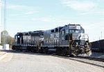 NS 722 & 3094 in Glenwood Yard outside the yard tower